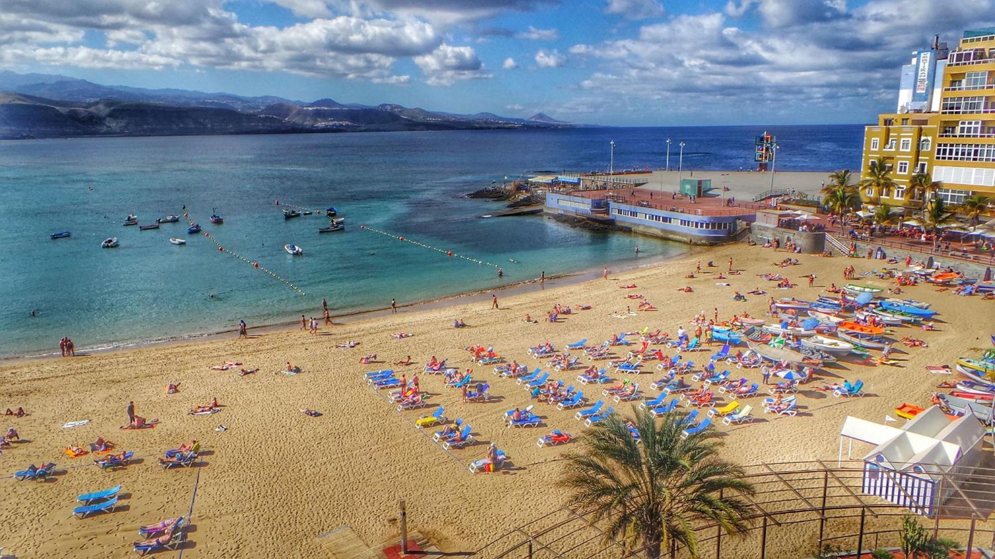 Lm27 Beach "Little Blondies" Las Palmas Buitenkant foto